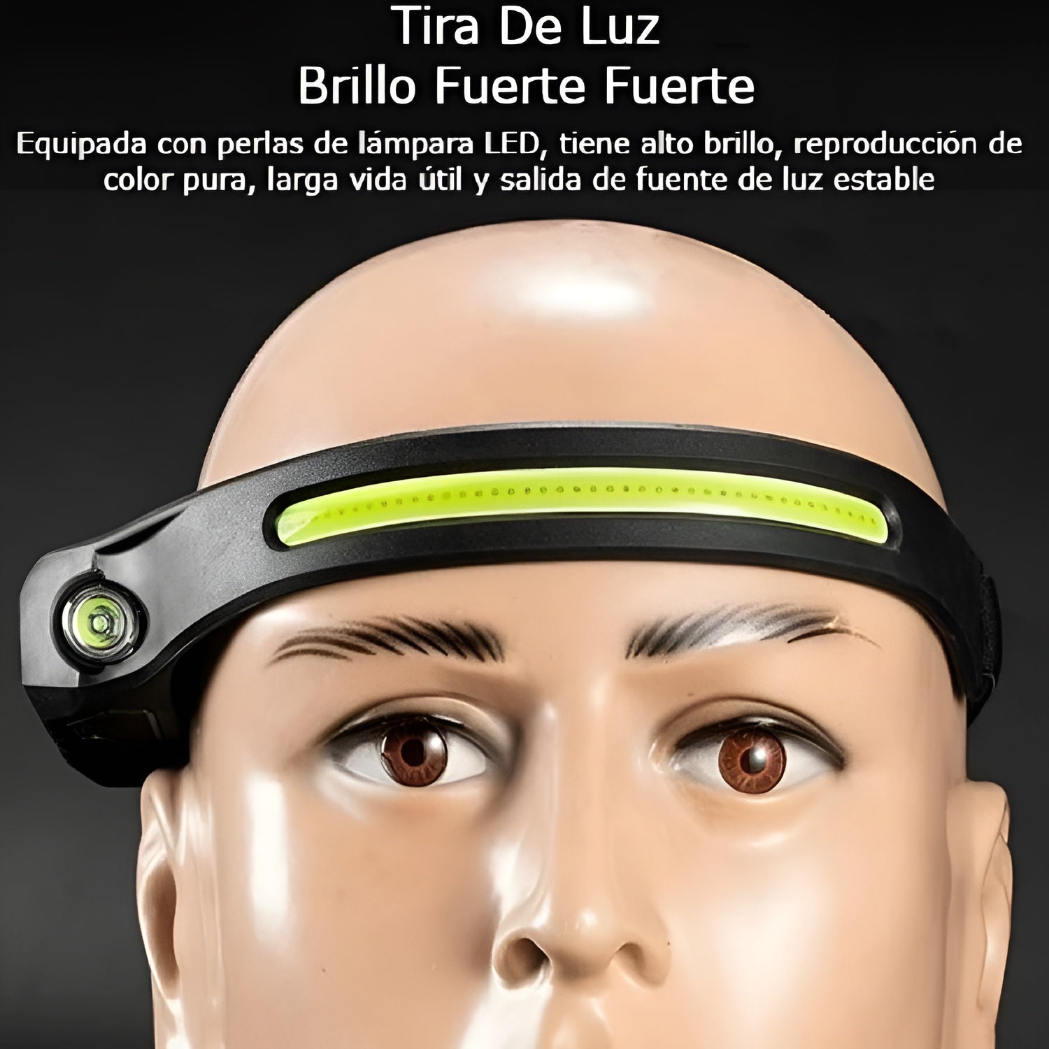 Linterna Frontal LED Recargable De 1 Pieza – Comprar al mejor precio en NQLN Store Venezuela