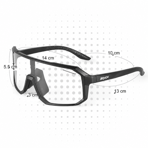 Lentes fotocromaticos deportivos SCVCN