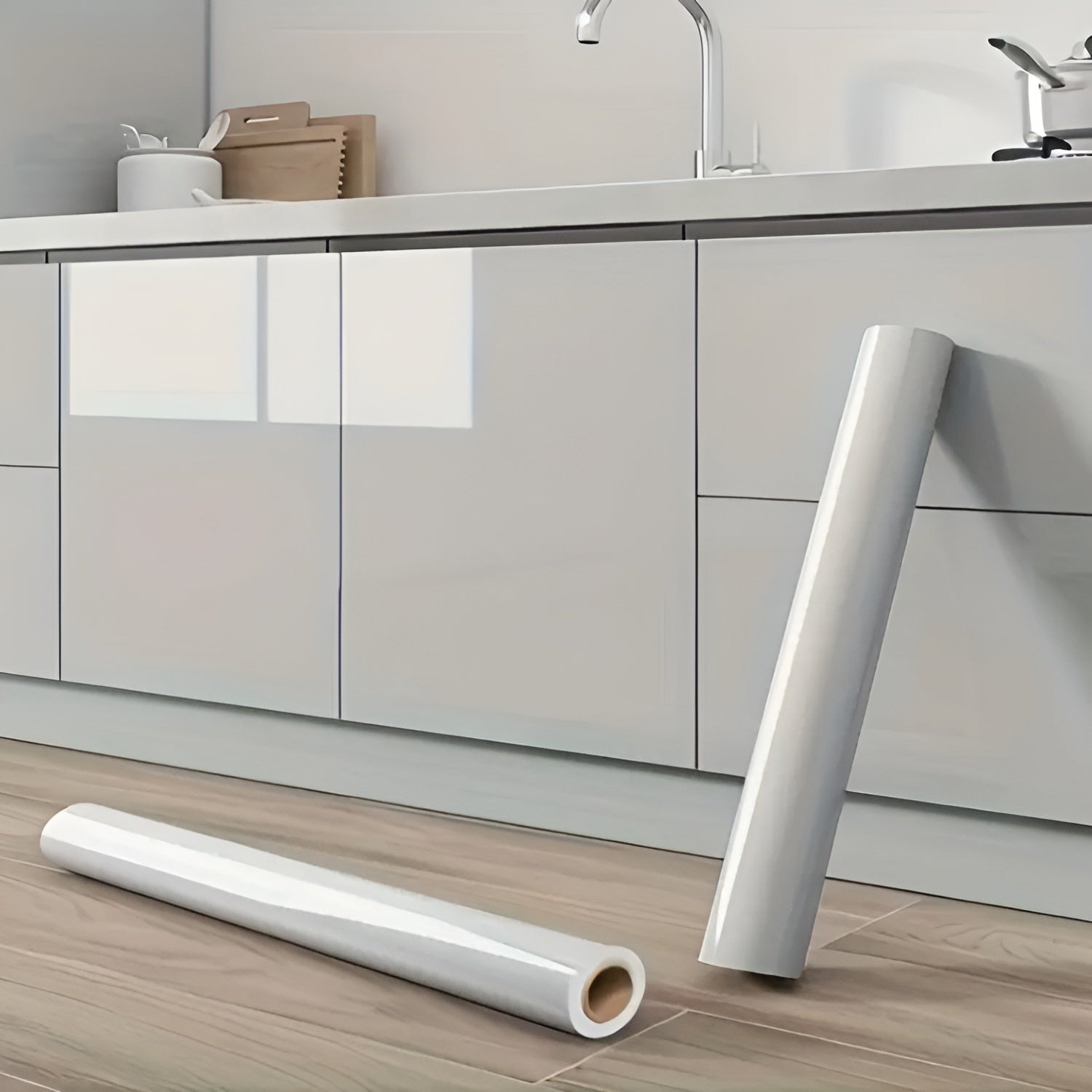 Papel tapiz 3D de mármol impermeable para cocina – Tienda online NQLN Store Venezuela