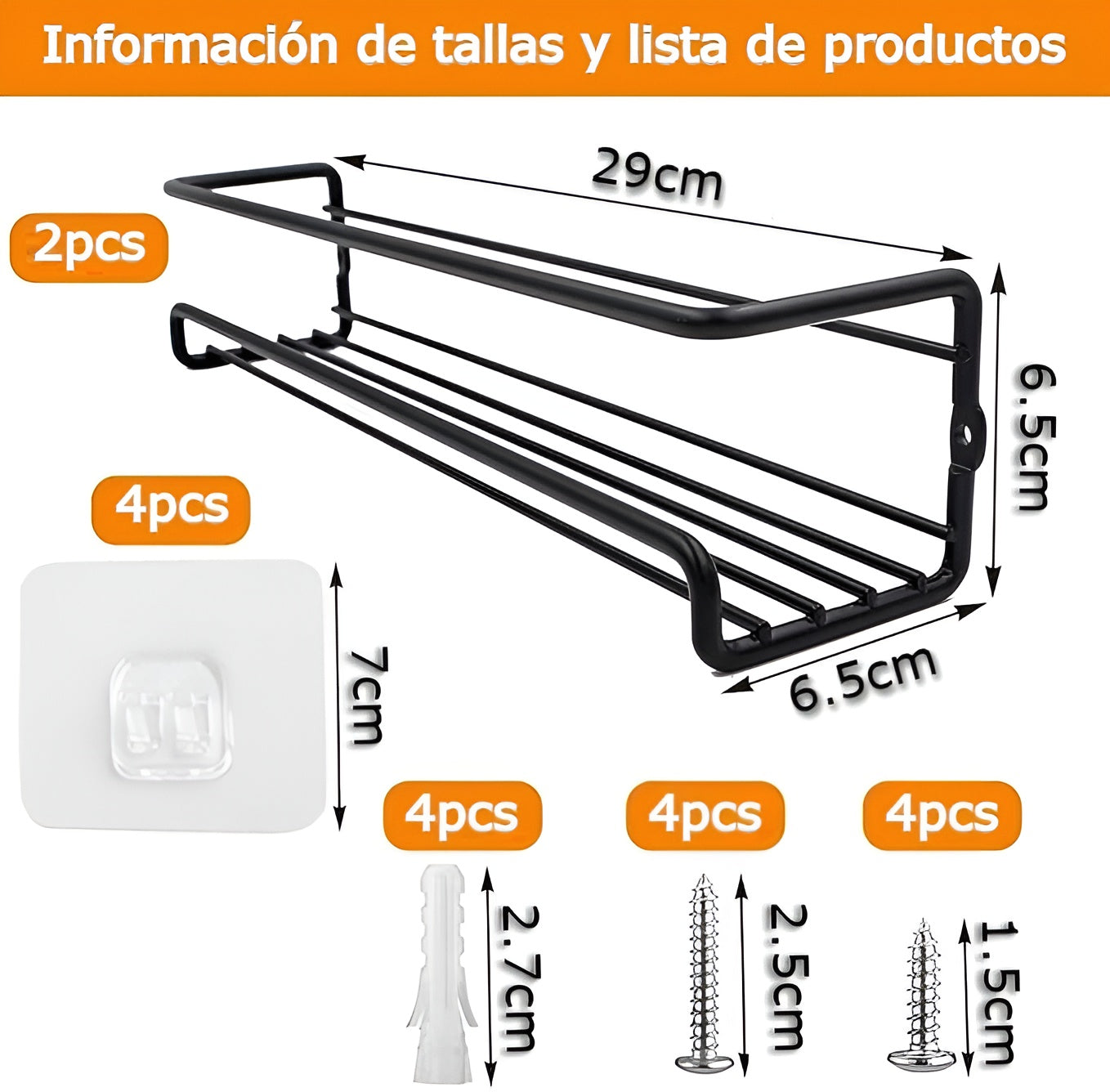 Organizador de especias para cocina (Pack de 2) – Al mejor precio en NQLN Store Caracas y Margarita
