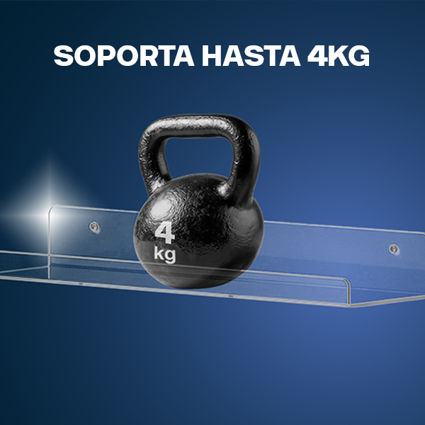 Set de repisas estantes acrilicas Vauli (4 unidades) – Comprar al mejor precio en NQLN Store Venezuela