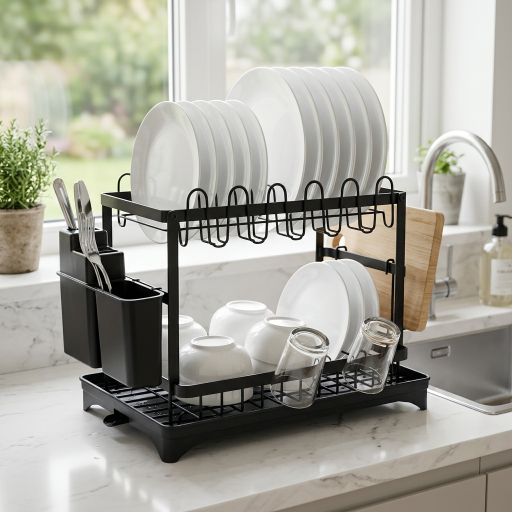 Escurridor inoxidable Vauli para cocina – Disponible en Caracas y Margarita – NQLN Store