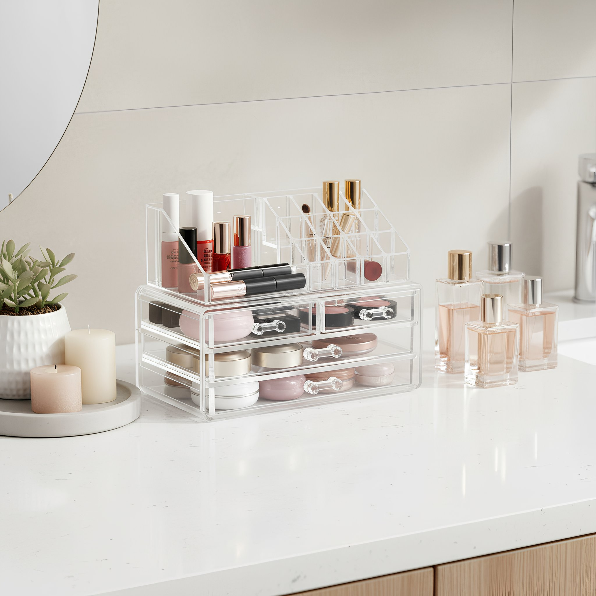 Organizador de tocador maquillaje Vauli – Tienda online NQLN Store Venezuela