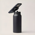 Botella con soporte magnetico para telefono