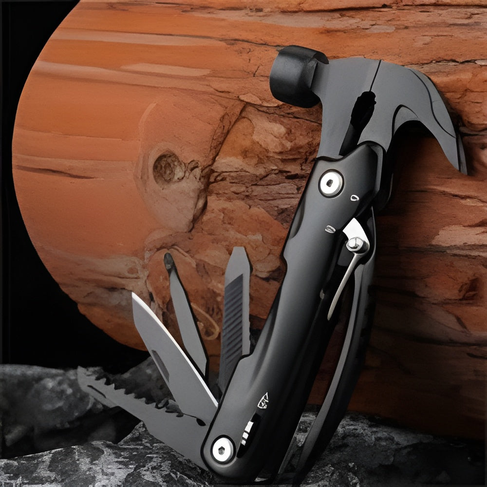 Martillo multiherramienta 12 en 1 con cerradura de seguridad – Presentación del producto – Comprar en NQLN Store