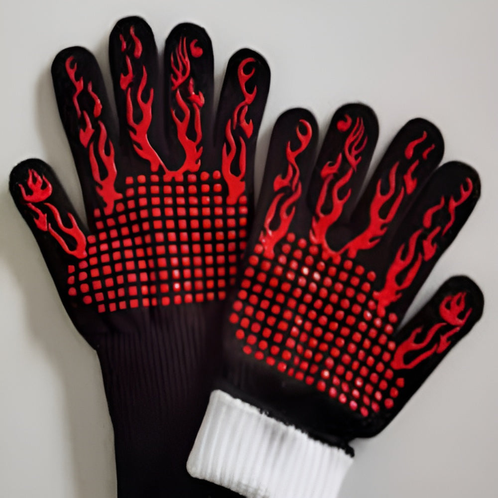 Guantes para hornear altas temperaturas (Pack de 2) – Detalle de calidad y acabado – NQLN Store