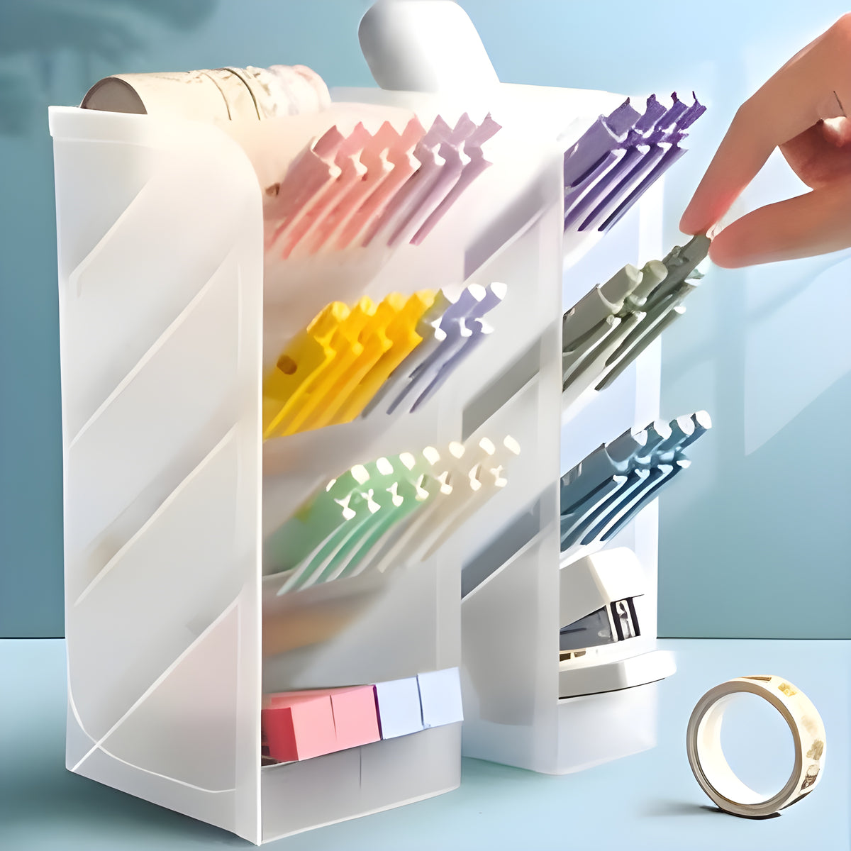 Portalápices multifunción de 4 rejillas – Presentación del producto – Comprar en NQLN Store