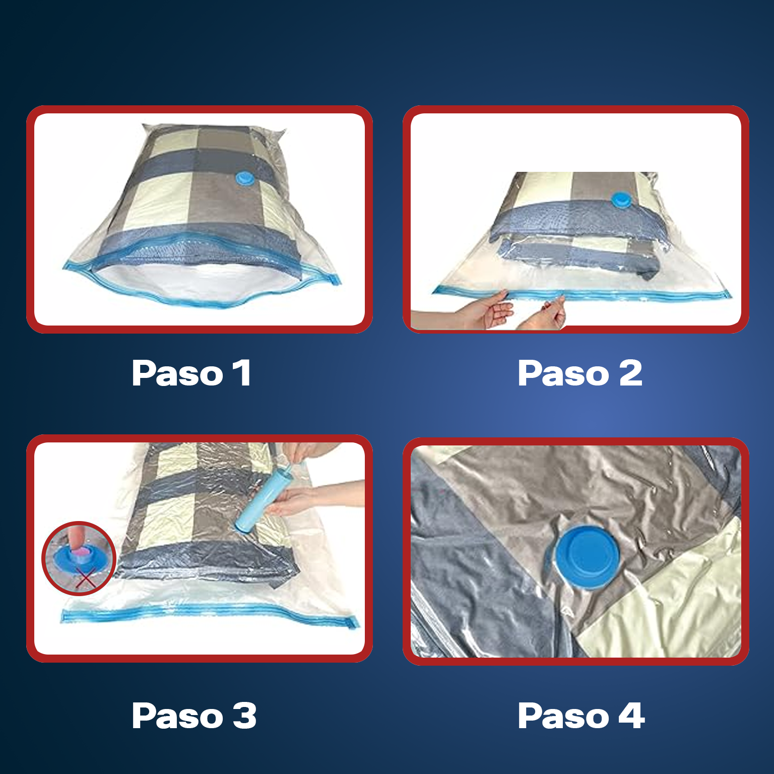 Bolsas de Almacenamiento al vacio Vauli (20 bolsas + bomba extraccion de aire) – Envío a toda Venezuela – NQLN Store