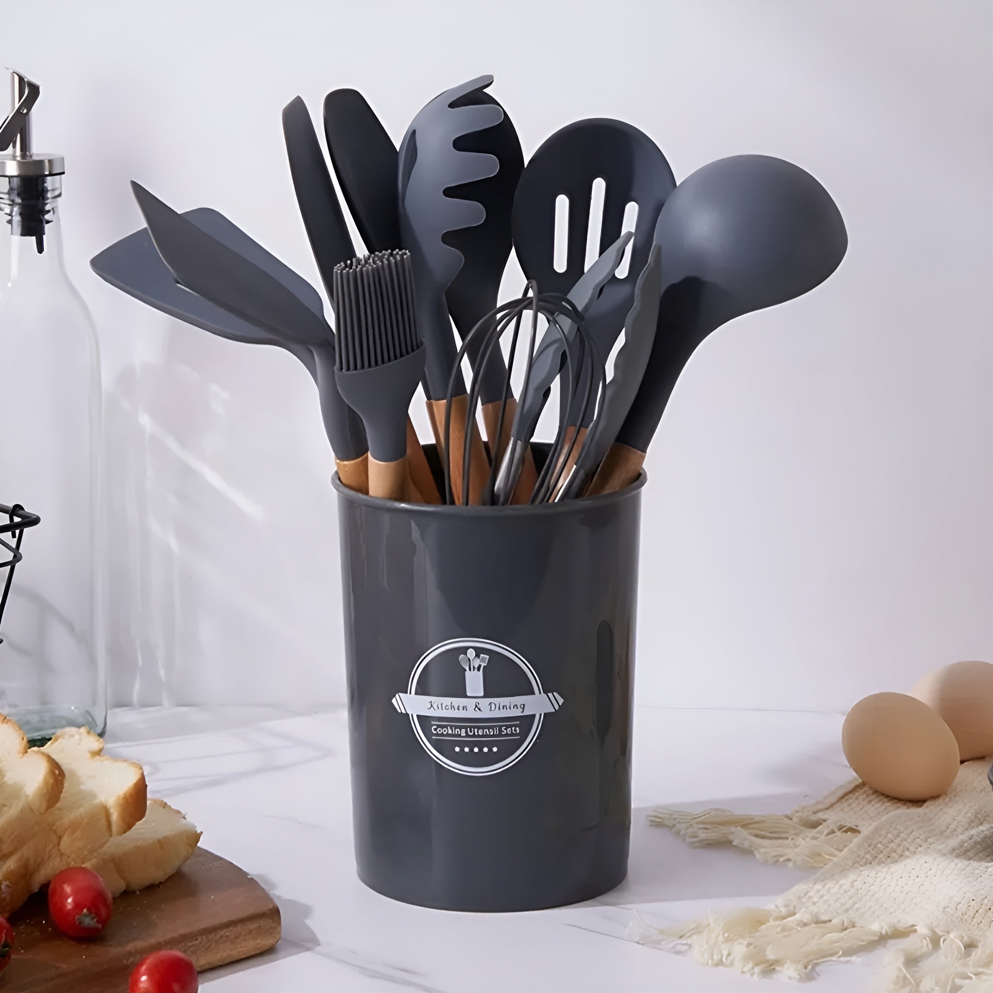 Juego de utensilios de cocina de silicona 11 unidades – Tienda online NQLN Store Venezuela