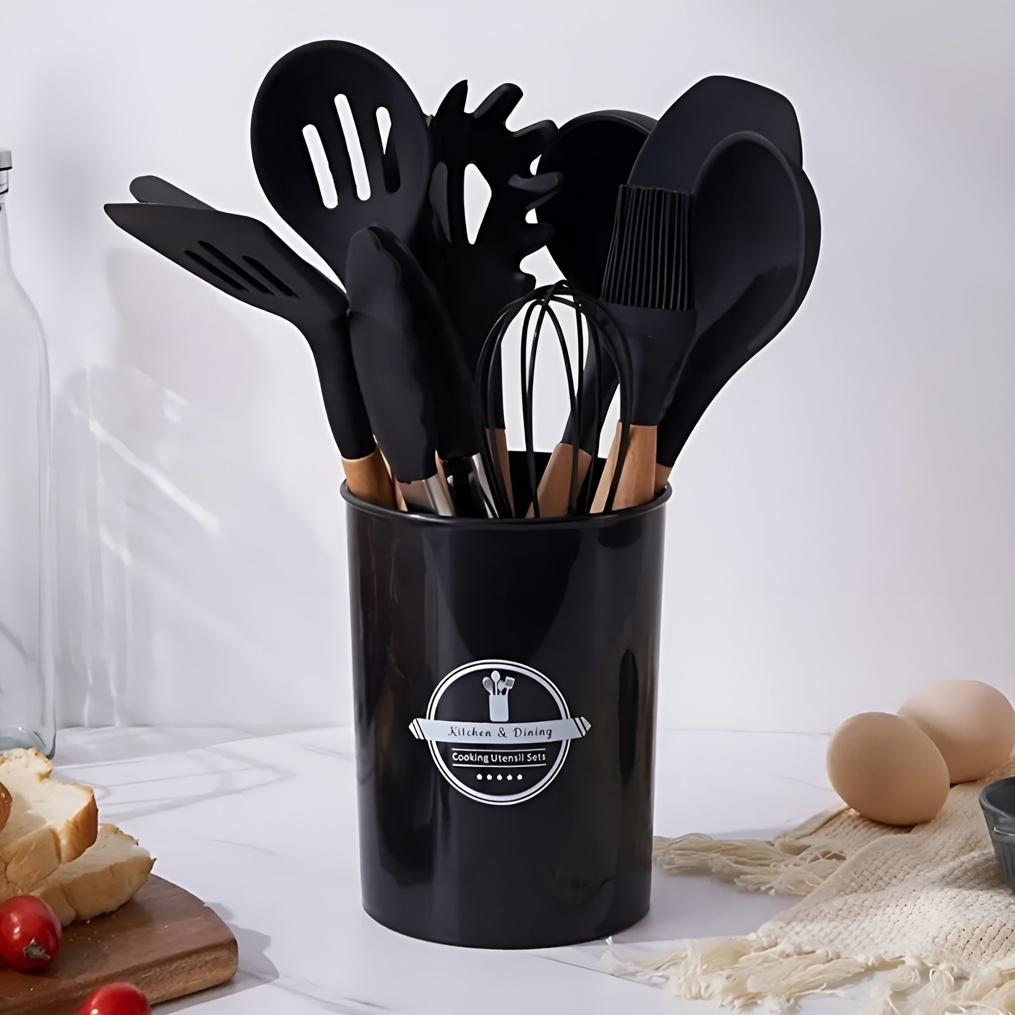 Juego de utensilios de cocina de silicona 11 unidades – Tienda online NQLN Store Venezuela