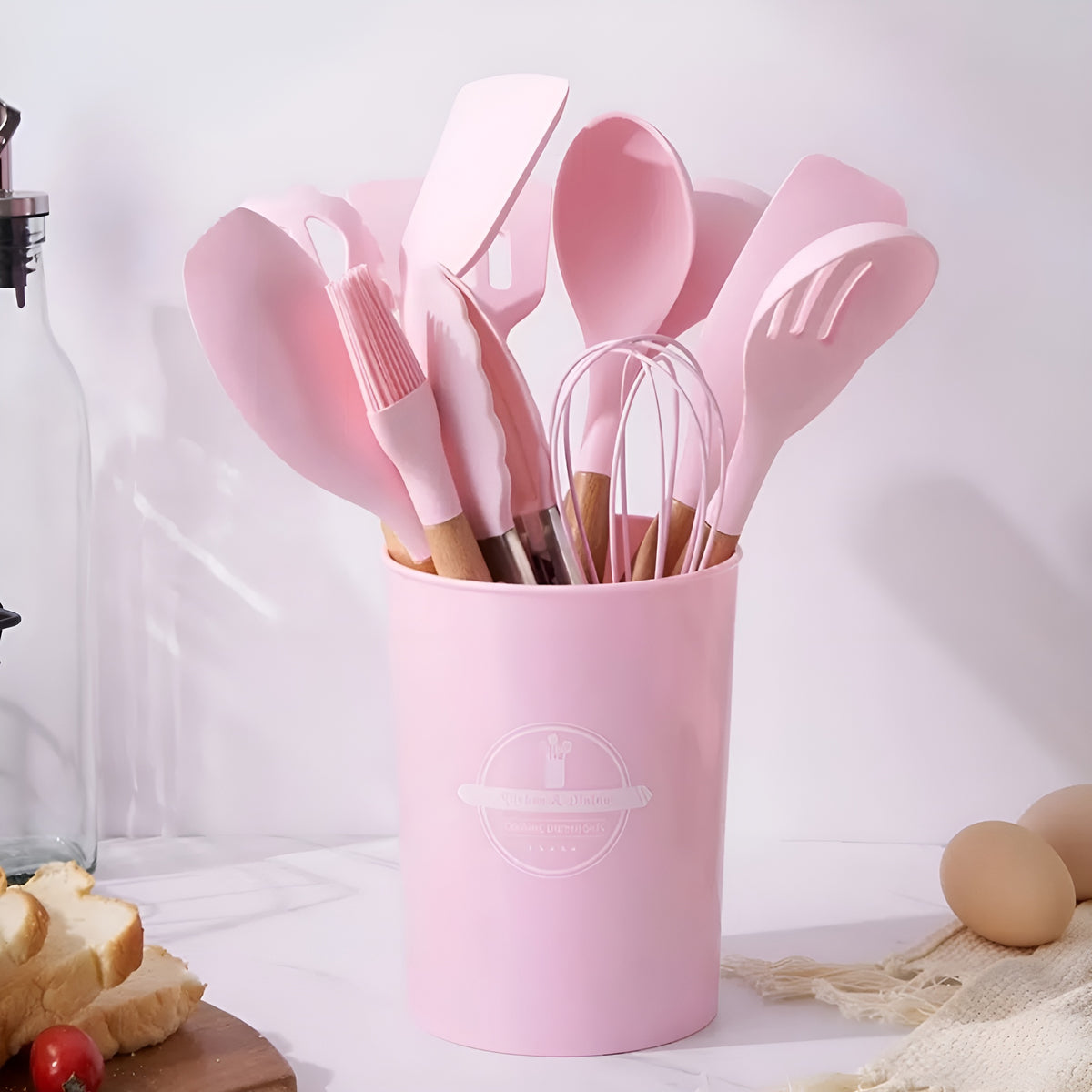 Juego de utensilios de cocina de silicona 11 unidades – Tienda online NQLN Store Venezuela