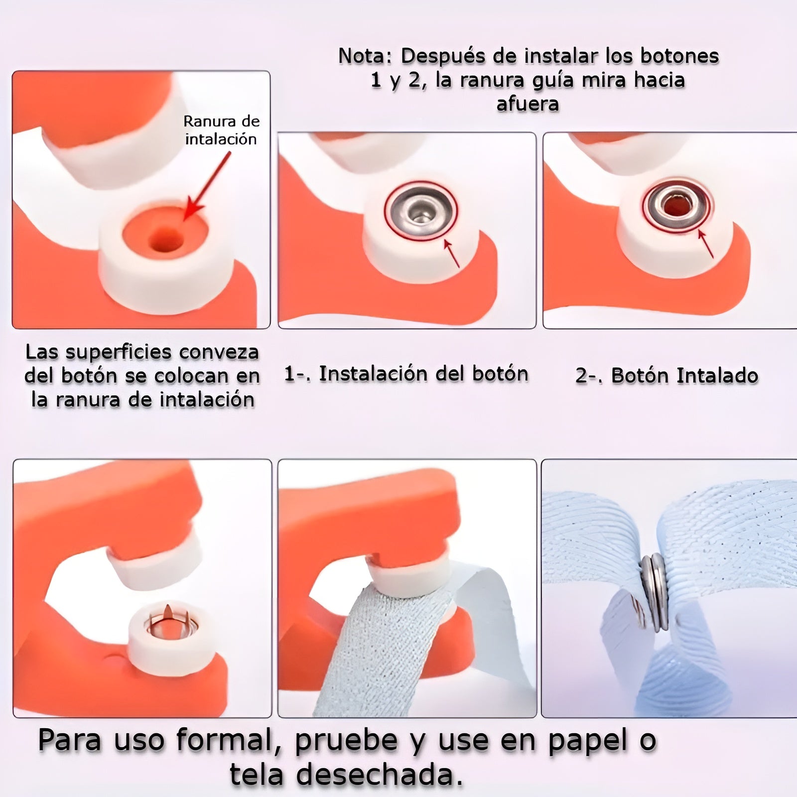 Kit de botones a presión con alicate manual – Envío a toda Venezuela – NQLN Store