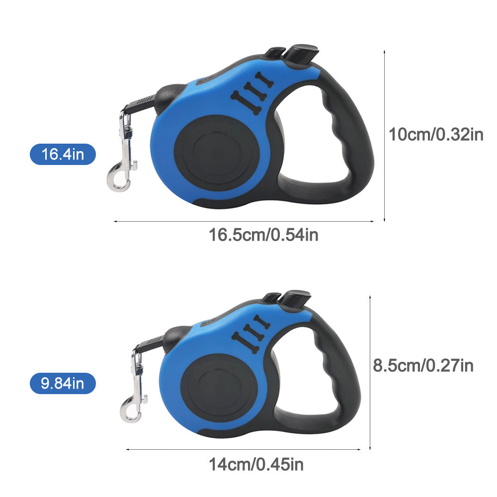 Correa retractil automatica para perro – Vista de cerca del producto – NQLN Store