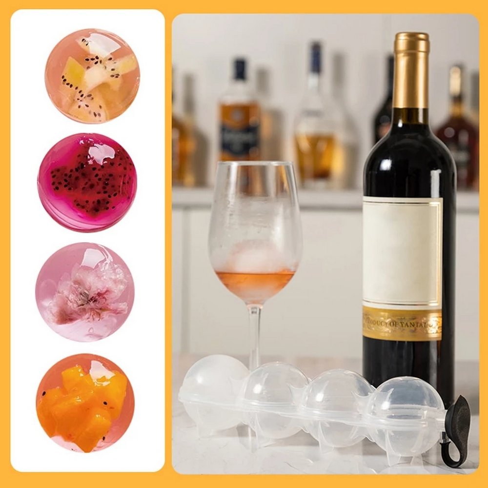 Molde para hacer 4 bolas de hielo – Tienda online NQLN Store Venezuela
