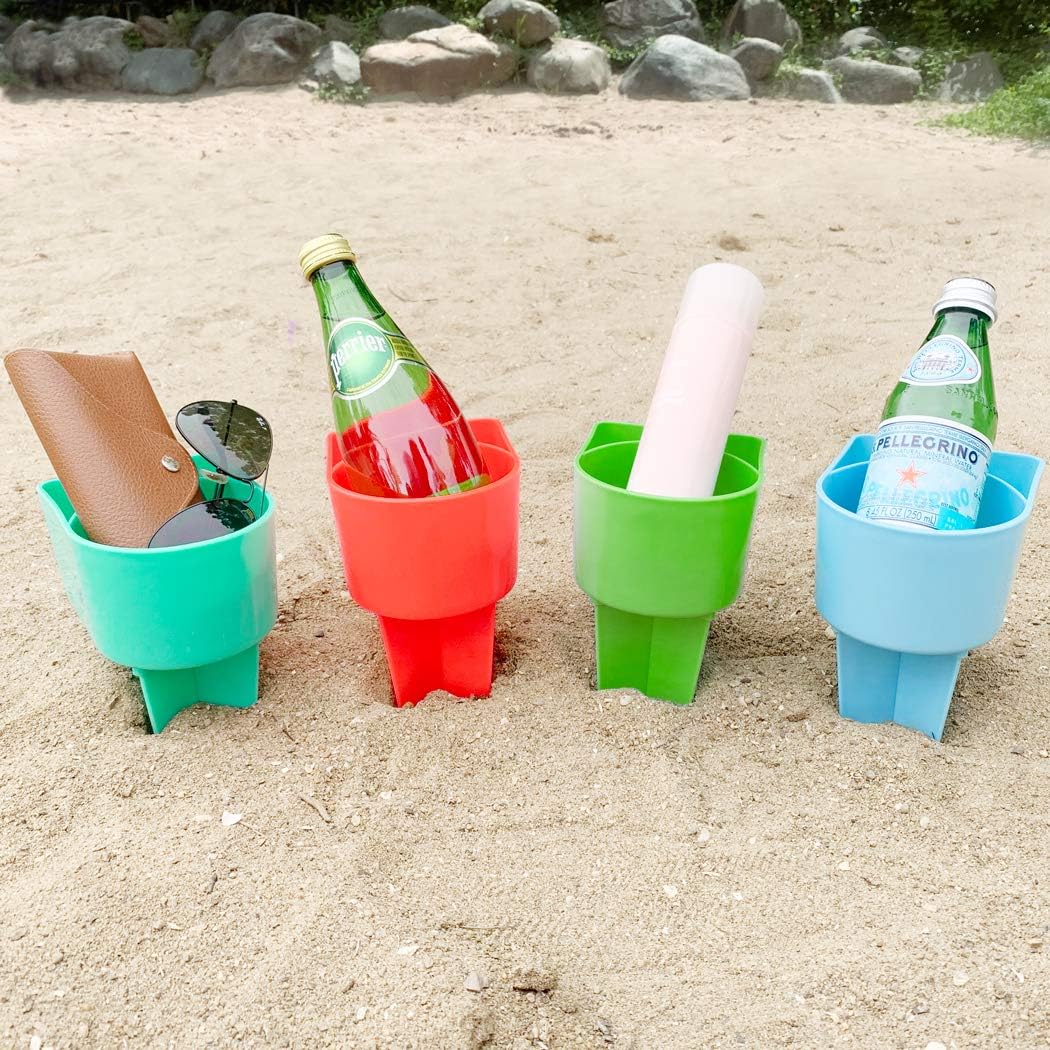 Portavasos de playa – Disponible en NQLN Store con envío gratis desde $20