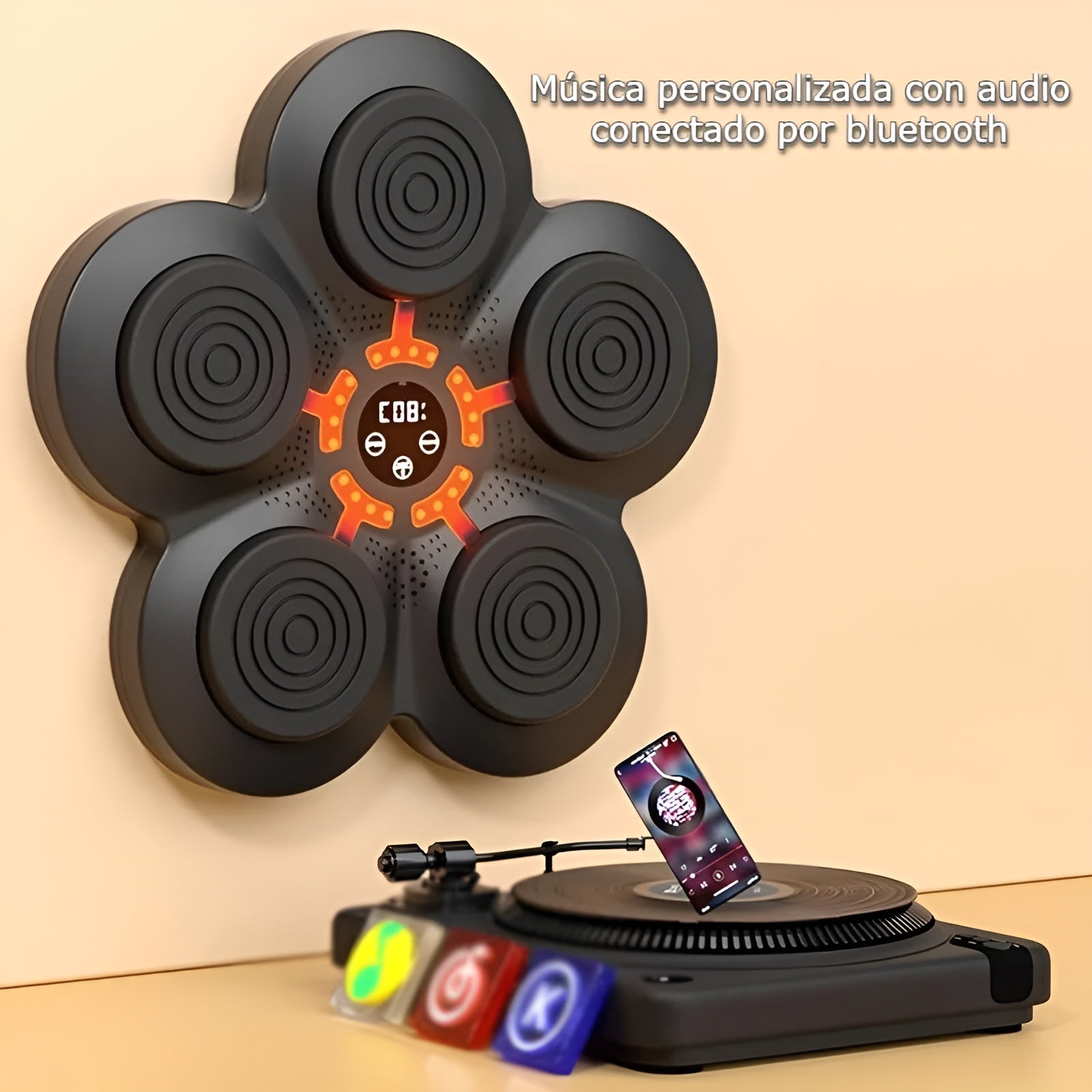 Máquina de Boxeo Musica – Envío a toda Venezuela – NQLN Store