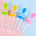 Botella de silicona con cuchara y cubierta  90ml – Tienda online NQLN Store Venezuela
