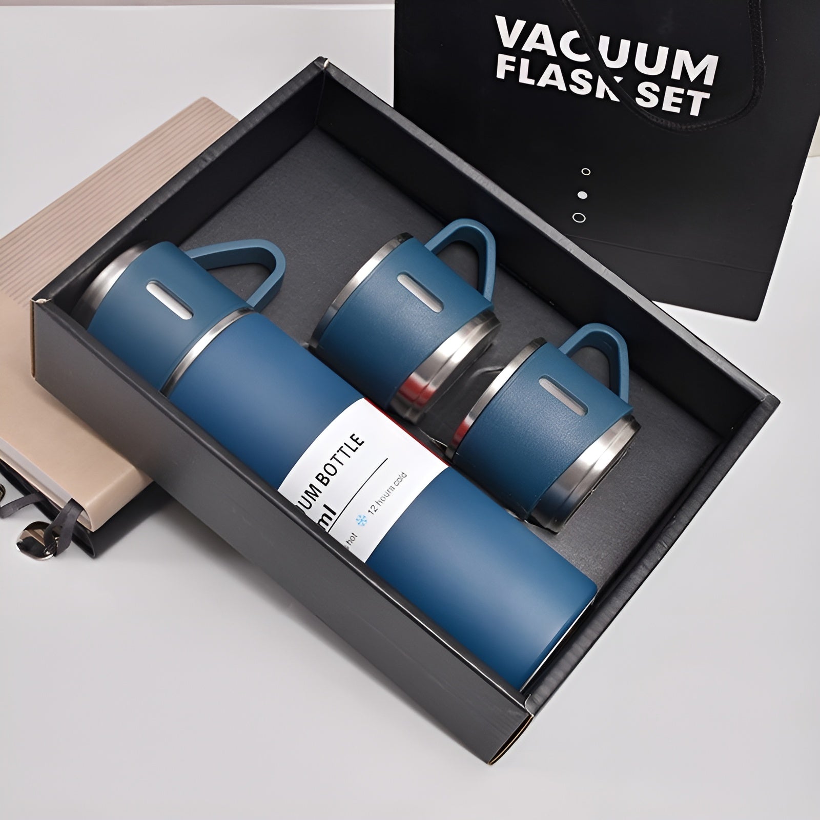 Termo para bebidas calientes y frías con tazas – Envío a toda Venezuela – NQLN Store