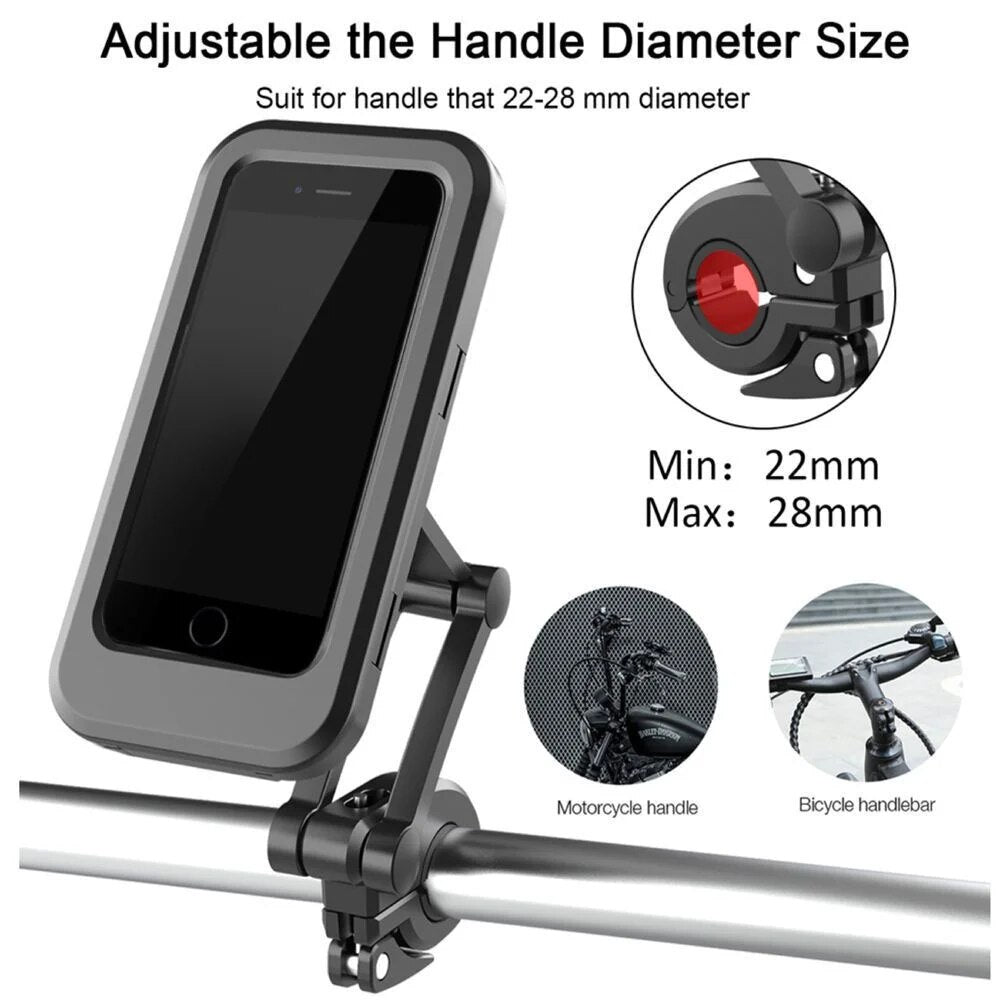 Soporte Impermeable Para Teléfono Móvil Para Bicicleta – Envío a toda Venezuela – NQLN Store
