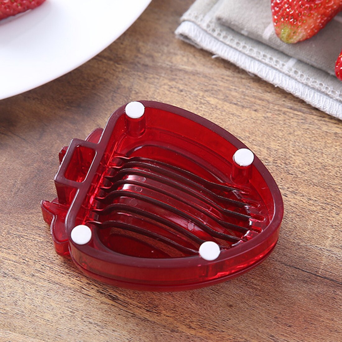 Cortador de fresas de acero inoxidable – Envío a toda Venezuela – NQLN Store