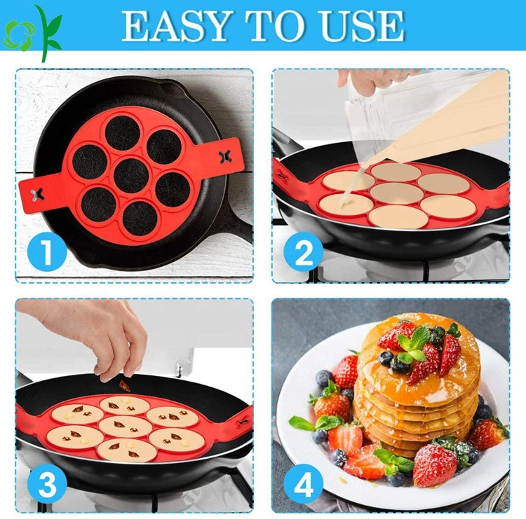Molde de silicona reutilizable para hacer panquecas – Comprar en Caracas, Margarita y toda Venezuela – NQLN Store