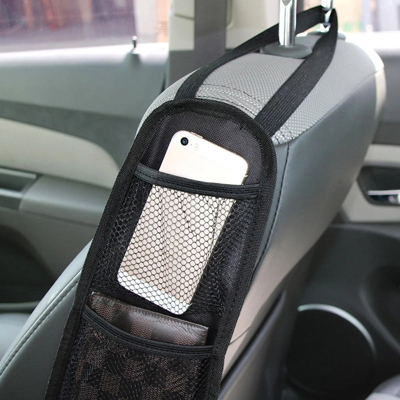 Bolso lateral organizador para el carro – Detalle de calidad y acabado – NQLN Store