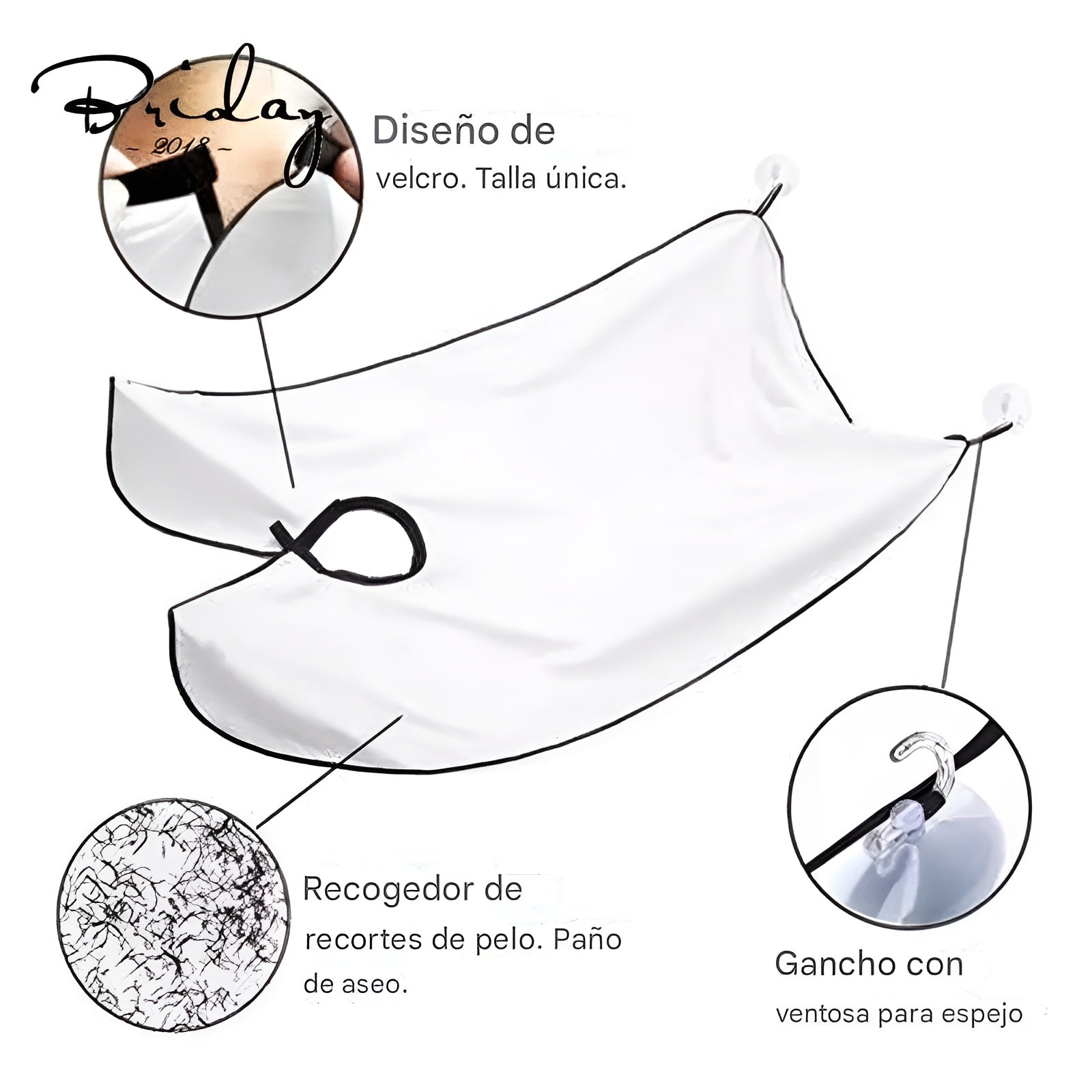 Delantal para afeitado de barba – Tienda online NQLN Store Venezuela