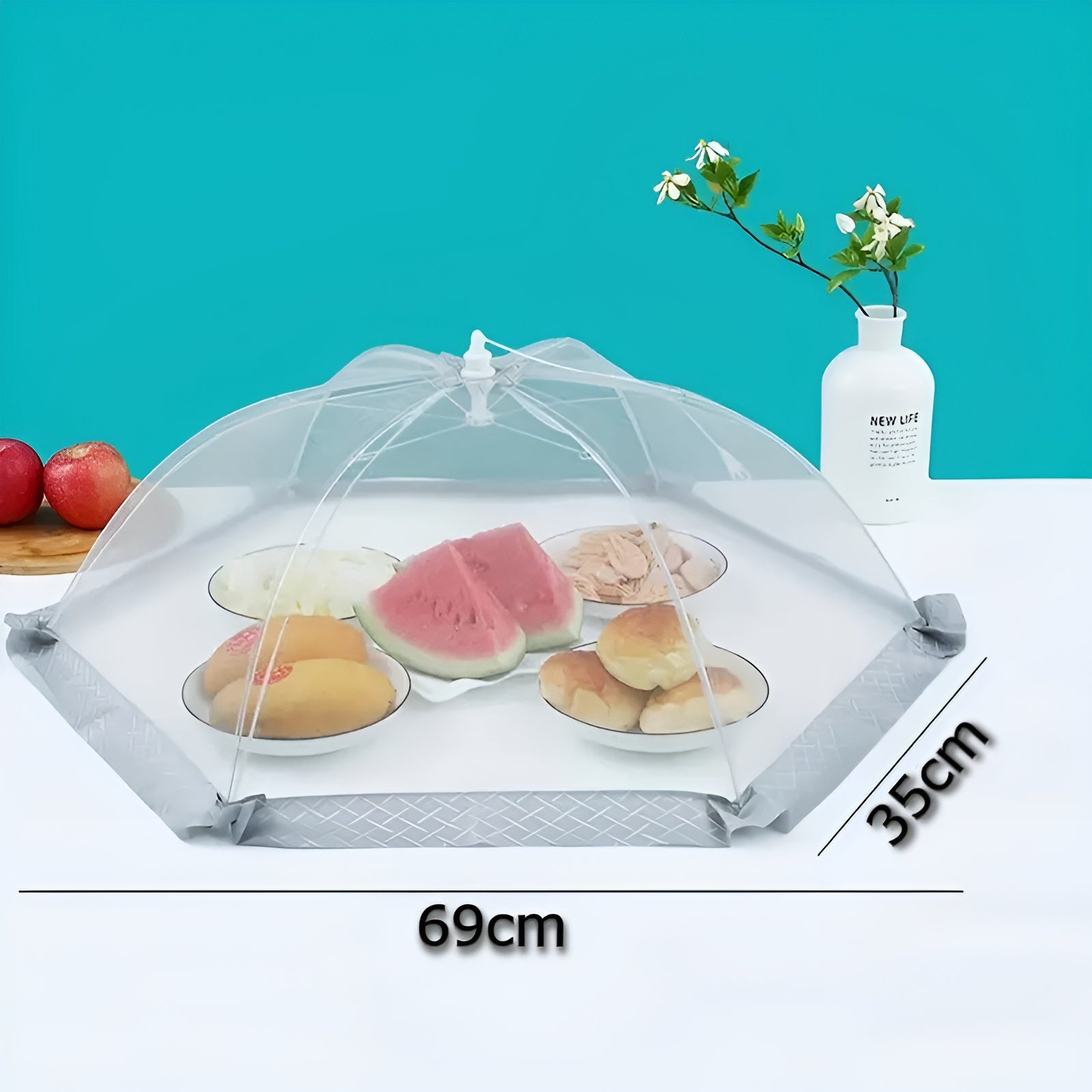Cubierta Para Comida A Prueba De Polvo – Vista de cerca del producto – NQLN Store
