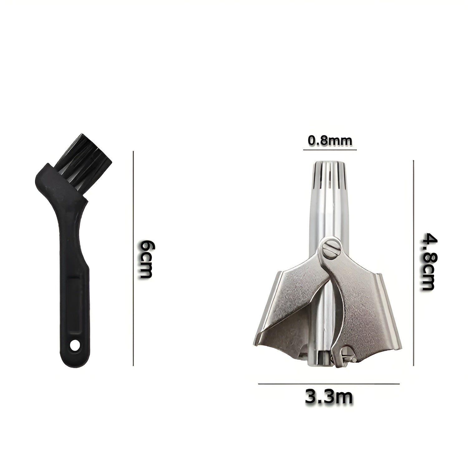 Corta pelos de nariz de acero inoxidable – Disponible en Caracas y Margarita – NQLN Store