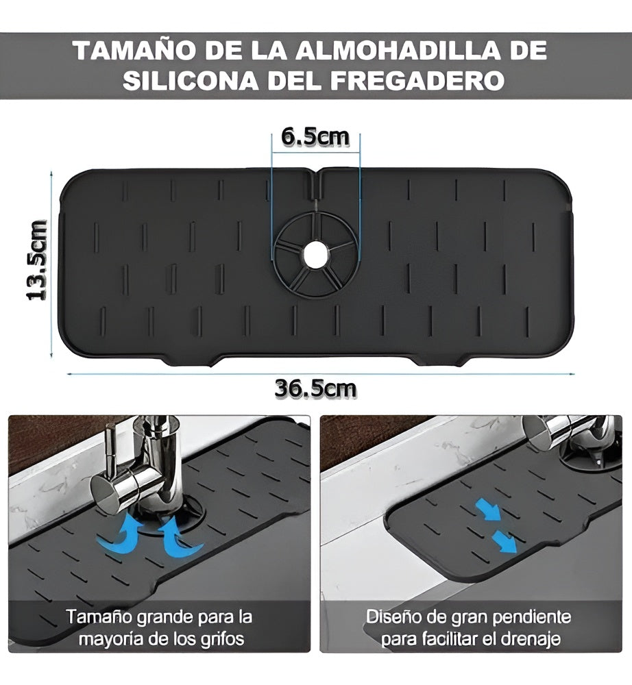 Alfombra de Silicona Protector de Salpicaduras – Al mejor precio en NQLN Store Caracas y Margarita