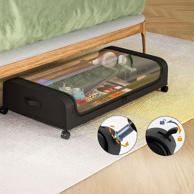 Caja Organizadora con Ruedas para cama – Tienda online NQLN Store Venezuela