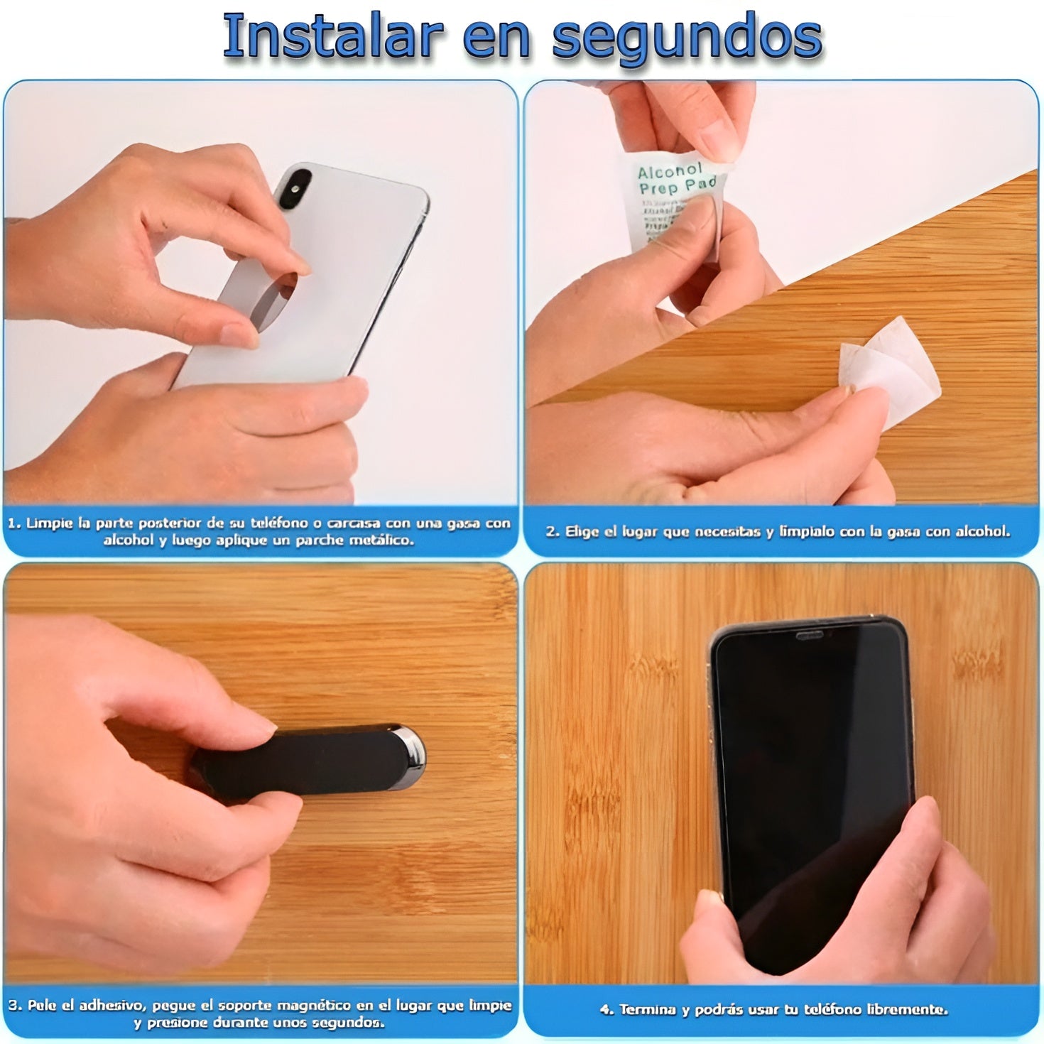 Soporte magnético universal para teléfono 360 – Tienda online NQLN Store Venezuela