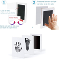 Kit de mano y huella de bebe 3pcs/set