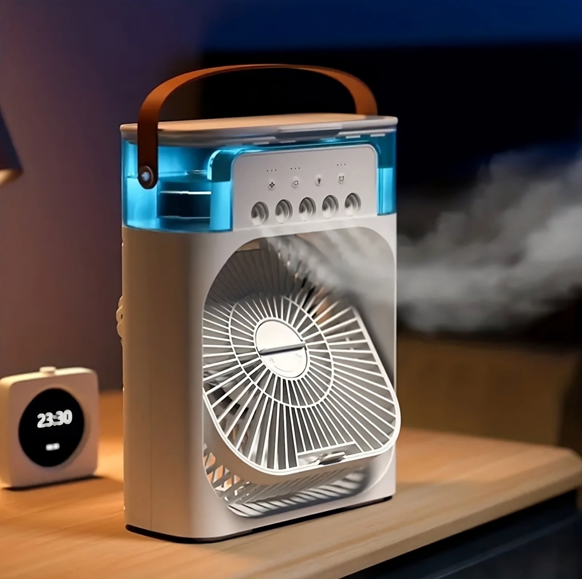 Ventilador USB con tanque de agua para aire frio – Detalle y presentación – NQLN Store Venezuela