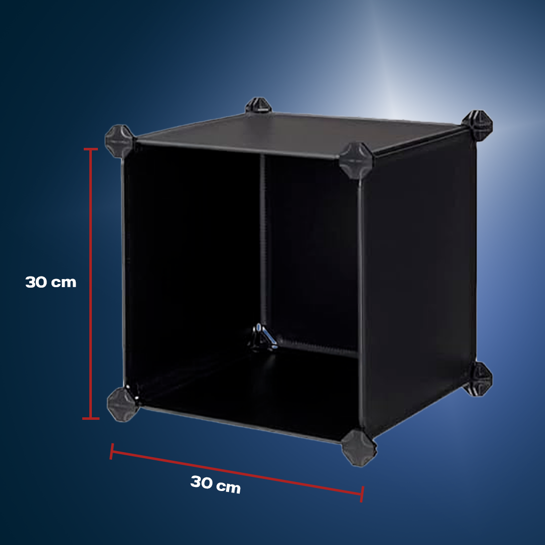 Estanteria de cubos modular Vauli (6 piezas) – Detalle y presentación – NQLN Store Venezuela