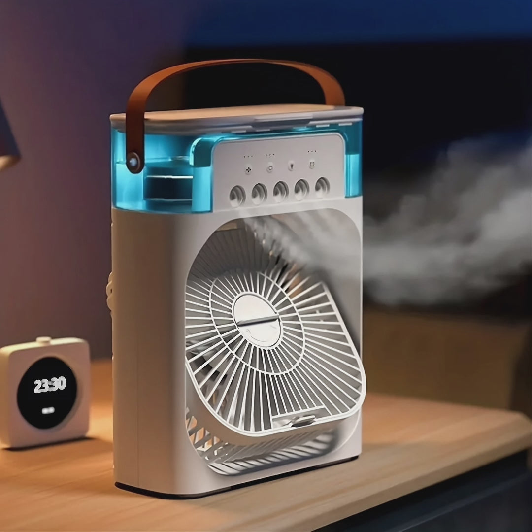 Ventilador USB con tanque de agua para aire frio – Disponible en NQLN Store con envío gratis desde $20