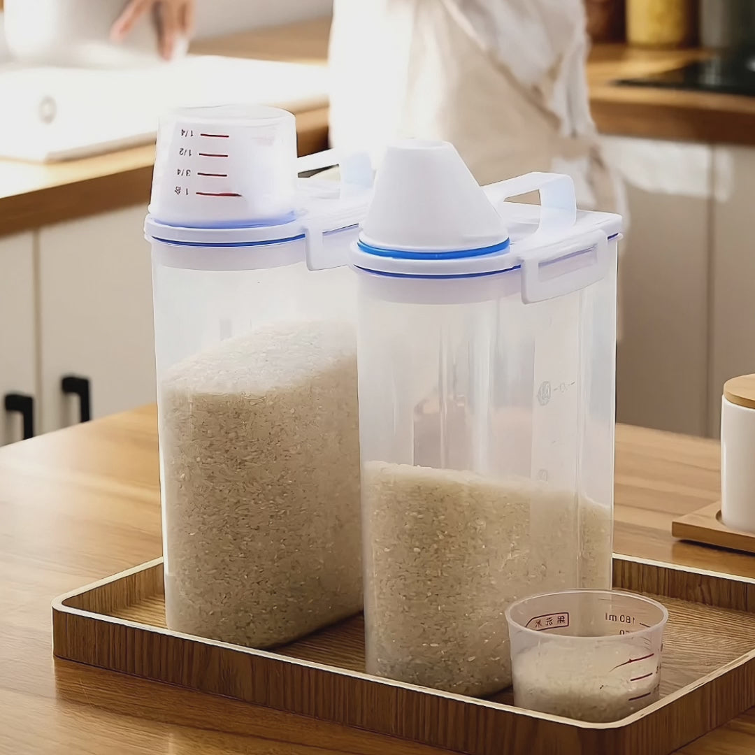 Recipientes  botella plástica para Arroz o Cereal – Comprar online en NQLN Store Venezuela con envío a todo el país