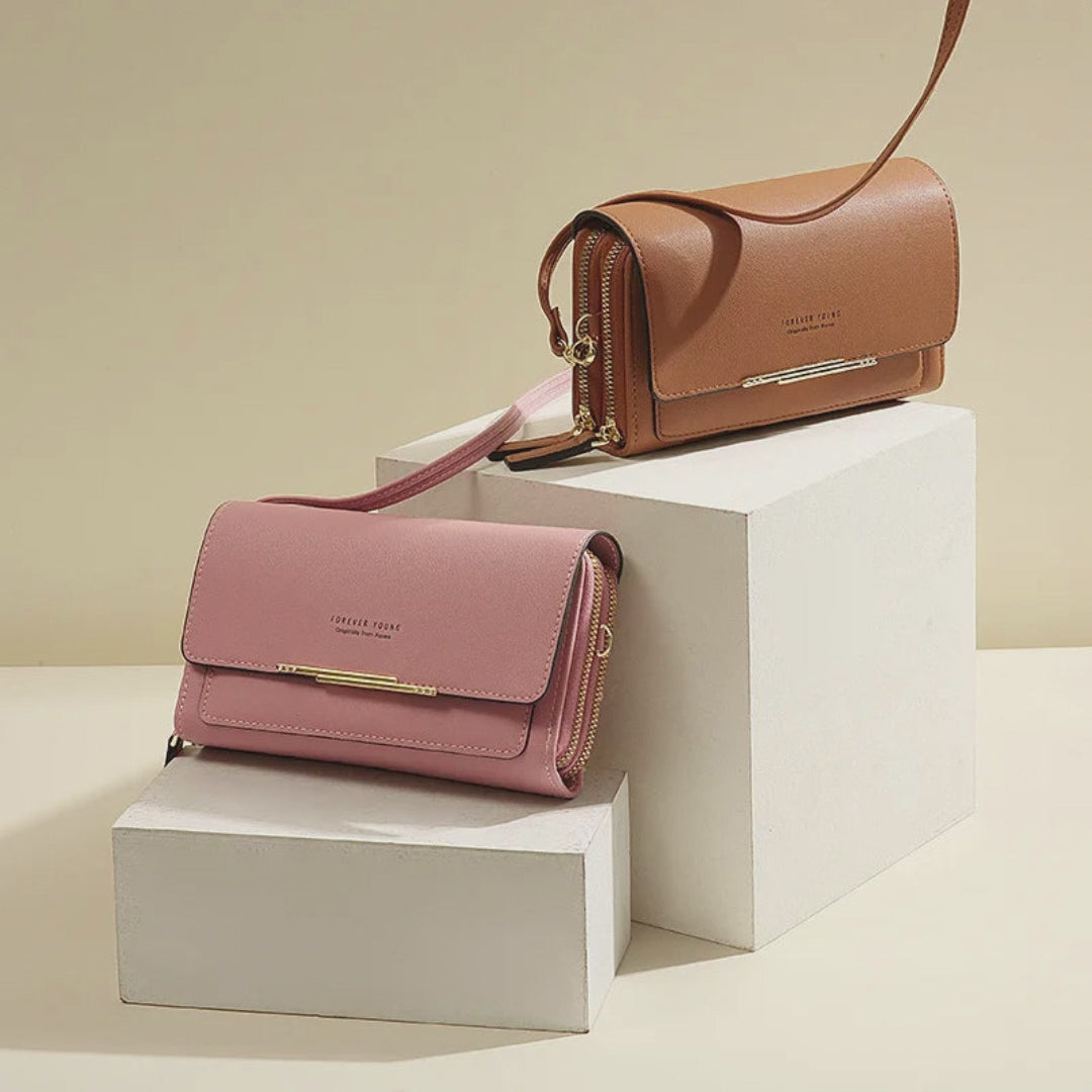 Cartera pequena de piel sintetica para mujer – NQLN Store Venezuela, tienda online con envío a todo el país
