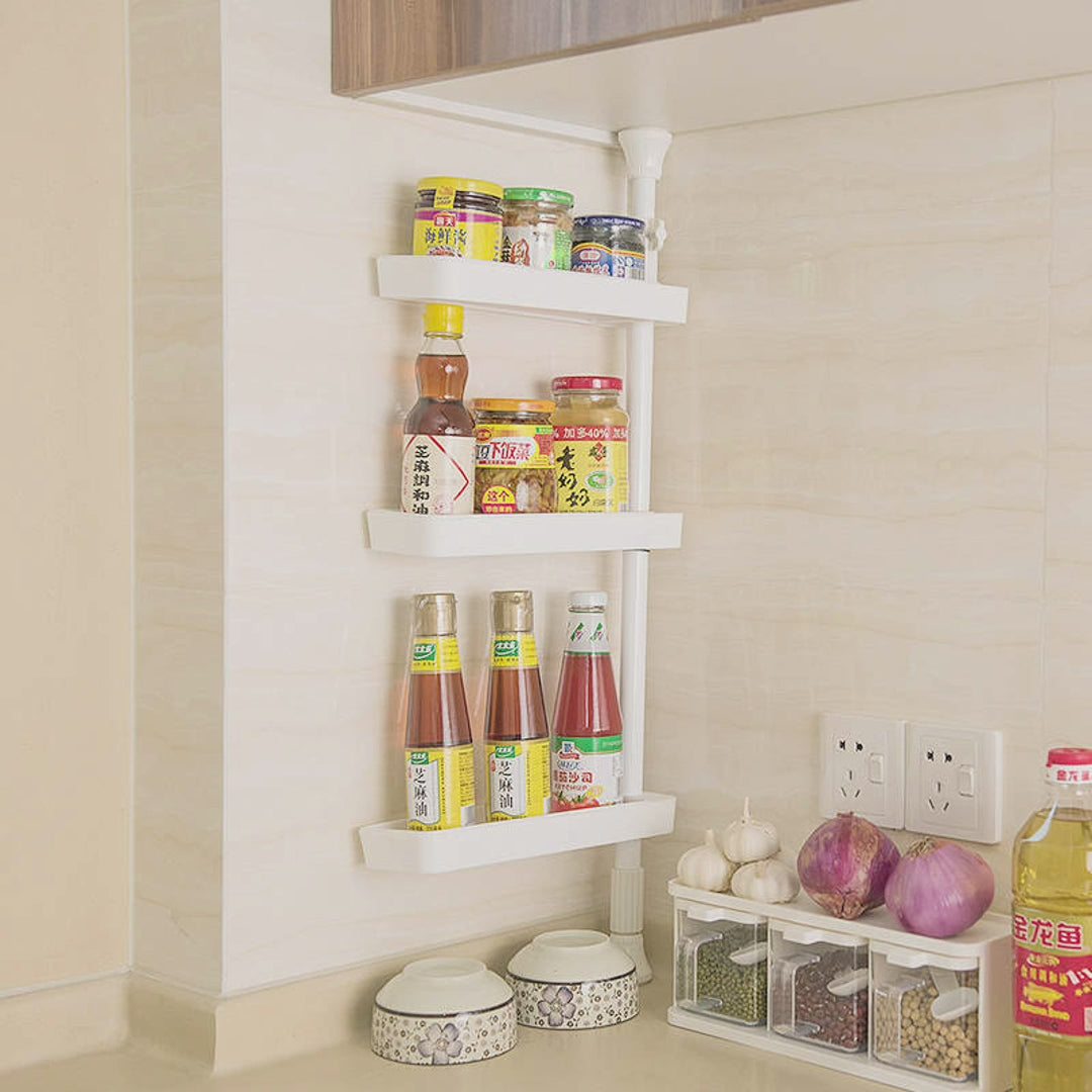 Organizador de condimentos sin perforaciones de 3 capas – NQLN Store Venezuela, tienda online con envío a todo el país