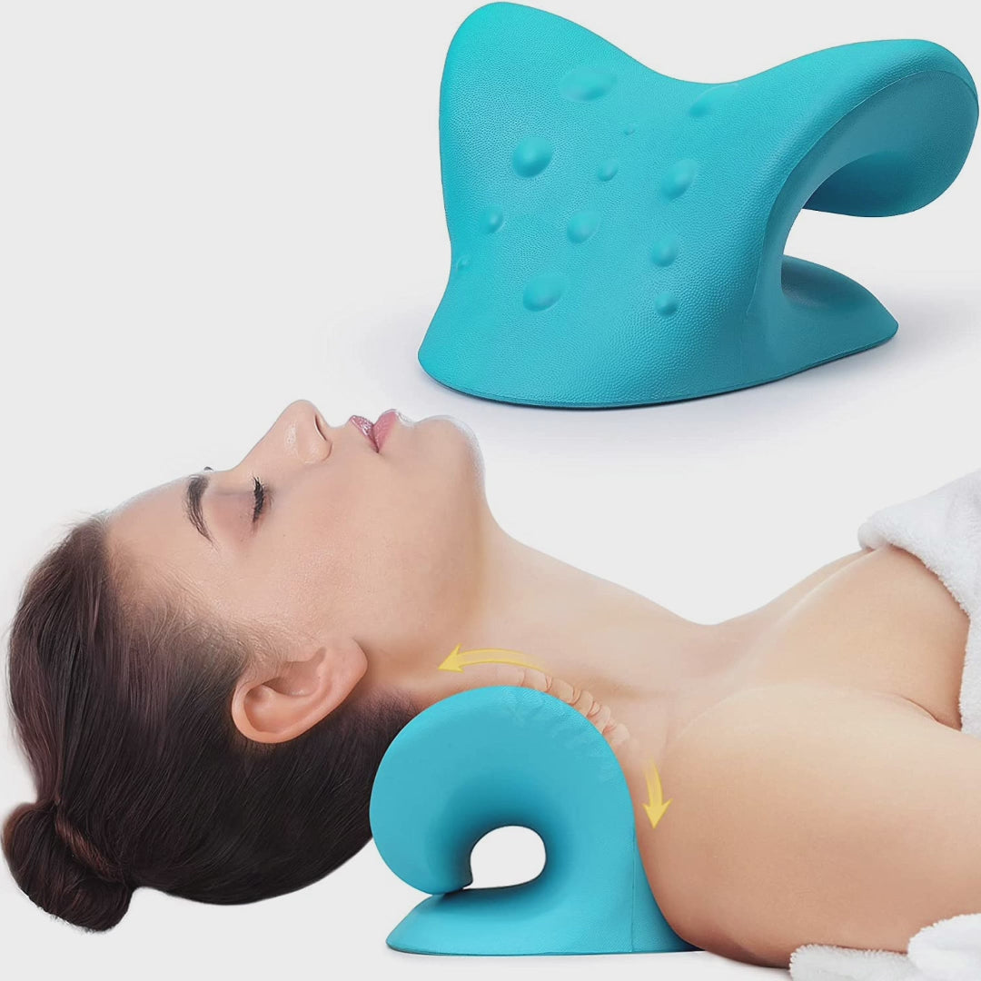 Almohadilla de tracción cervical y columna para alivio del dolor – NQLN Store Venezuela, tienda online con envío a todo el...