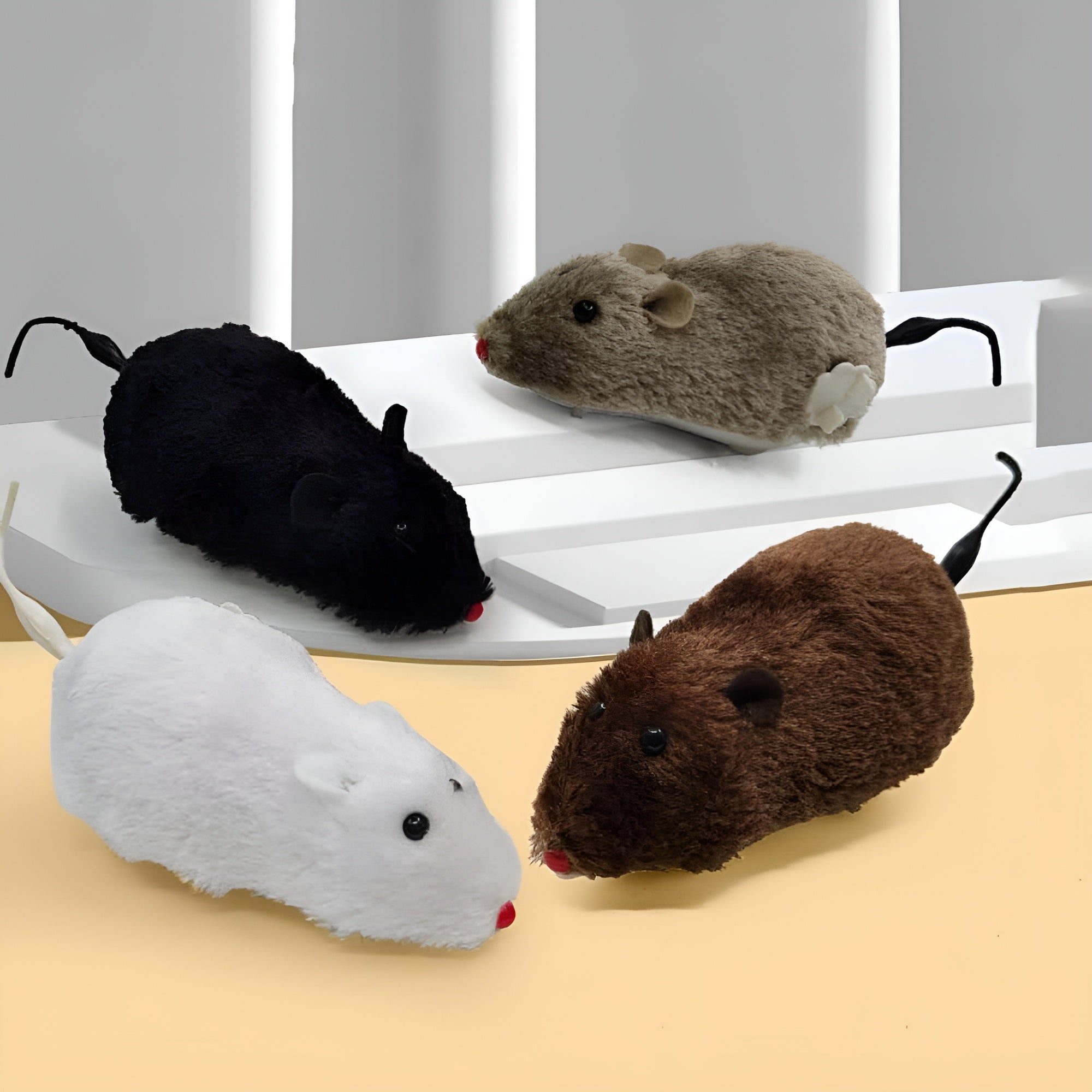 Ratón de Peluche de Cuerda para Gatos – Disponible en NQLN Store con envío gratis desde $20