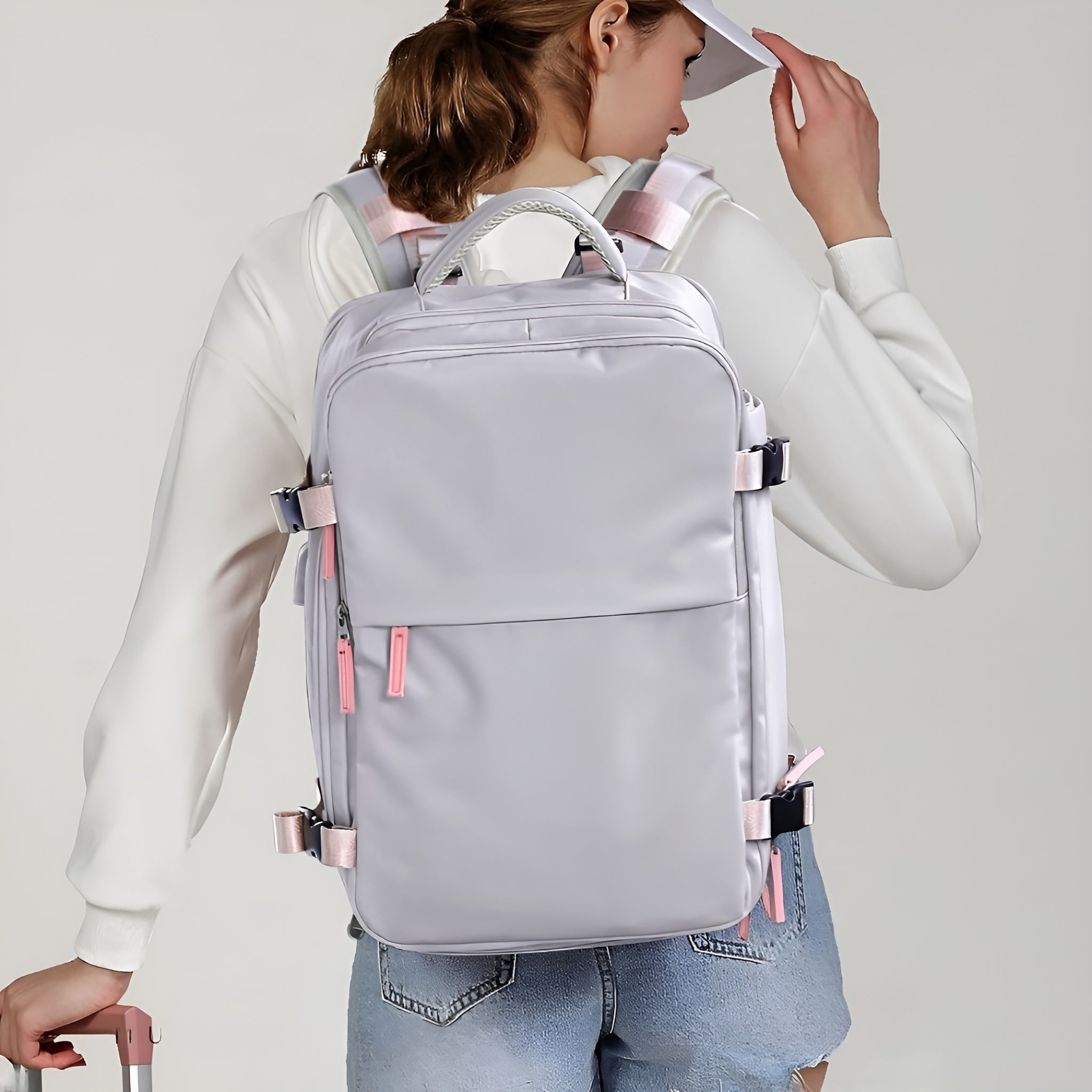 Bolso viajero con compartimiento para zapatos – Disponible en NQLN Store con envío gratis desde $20