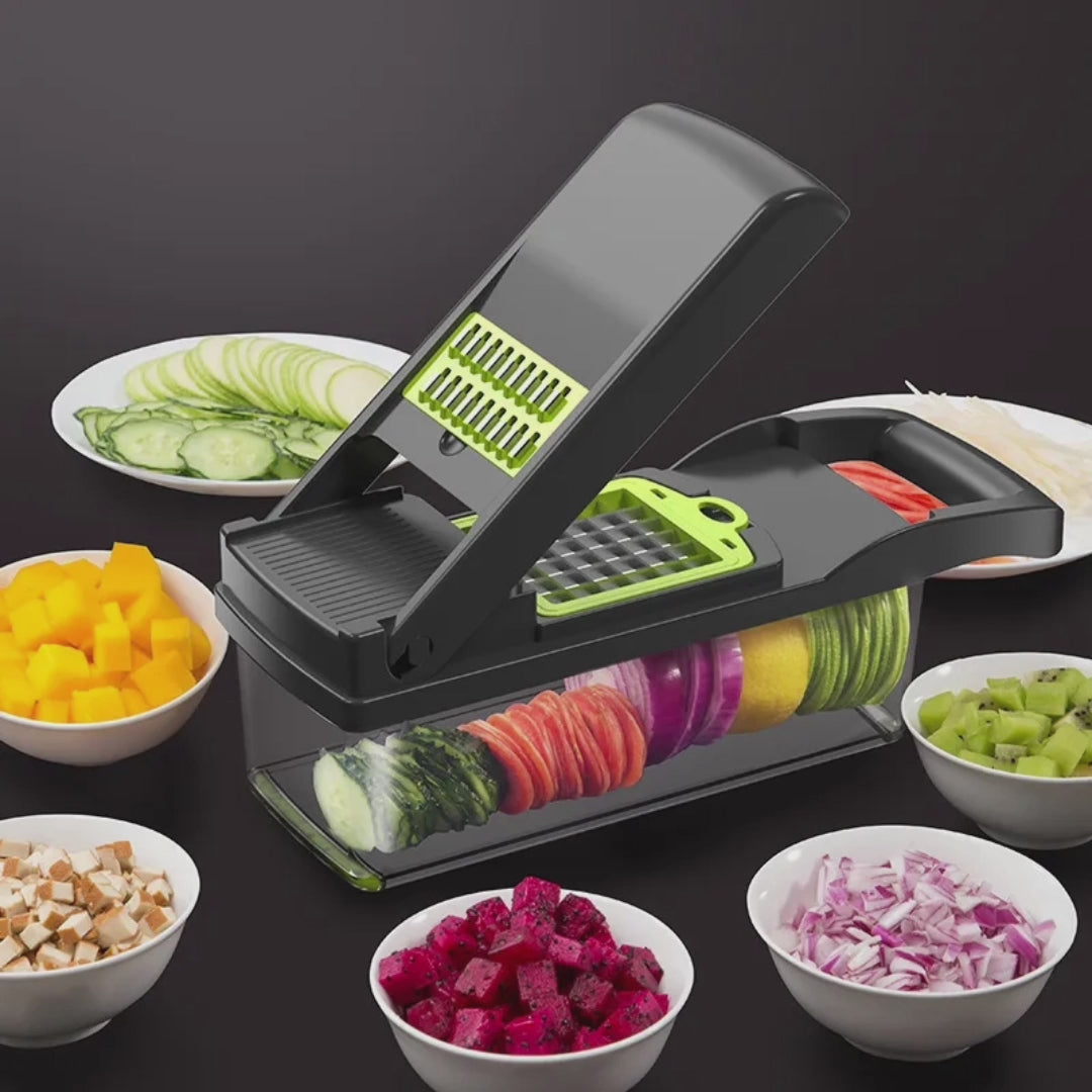 Cortador de verduras multifuncional 14 en 1 – Comprar online en NQLN Store Venezuela con envío a todo el país