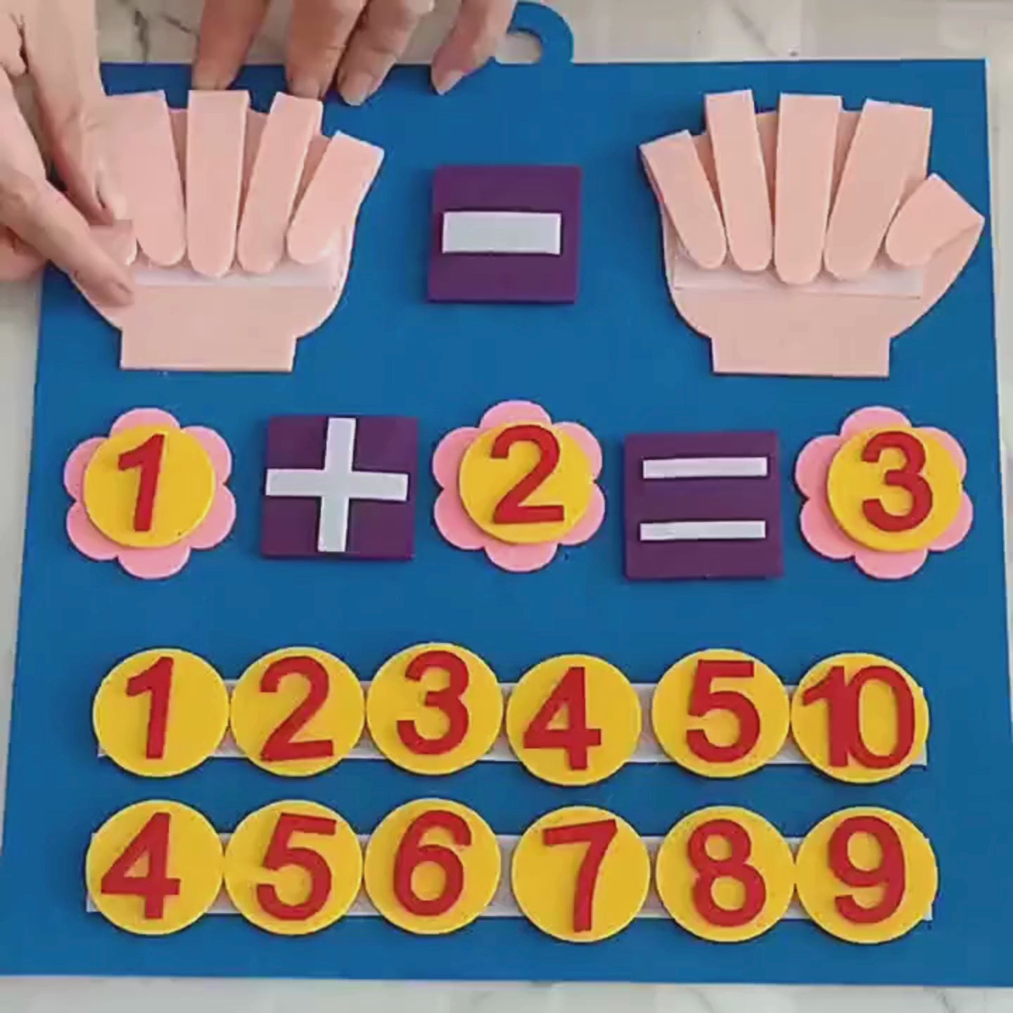 Juguete educativo de fieltro para ninos – NQLN Store Venezuela, tienda online con envío a todo el país