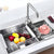 Escurridor de platos de cocina retráctil de acero inoxidable – NQLN Store Venezuela, tienda online con envío a todo el país