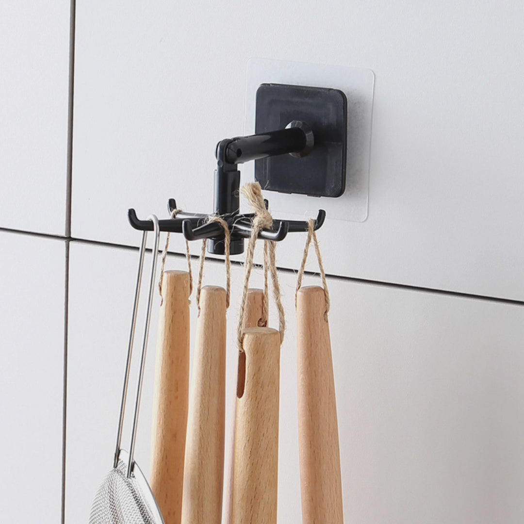 Soporte de pared giratorios de 360 grados para utensilios – Disponible en NQLN Store con envío gratis desde $20