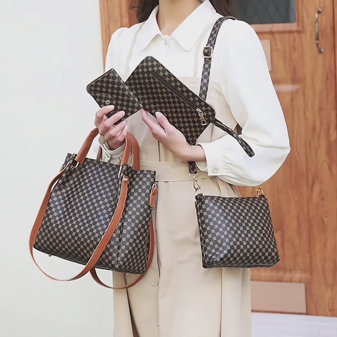 Set de 4 carteras para mujer – Comprar online en NQLN Store Venezuela con envío a todo el país