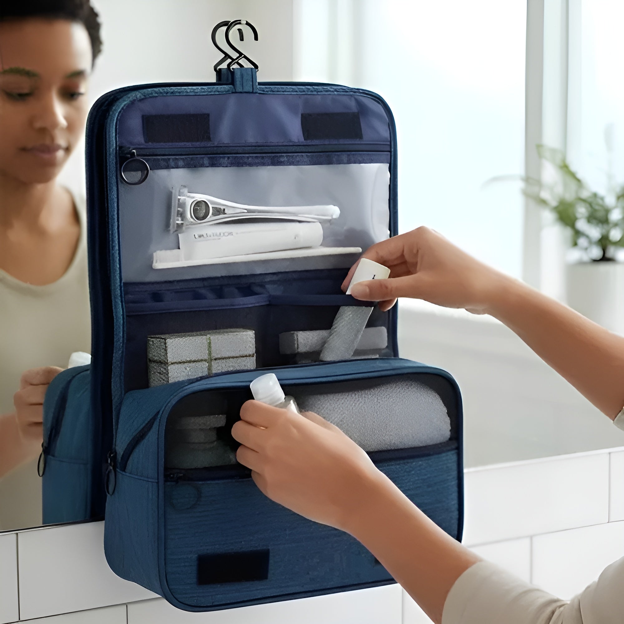 Bolso organizador de viaje Para Cosméticos – Comprar online en NQLN Store Venezuela con envío a todo el país