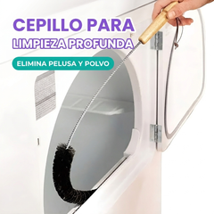 Cepillo flexible para limpieza profunda de bobinas