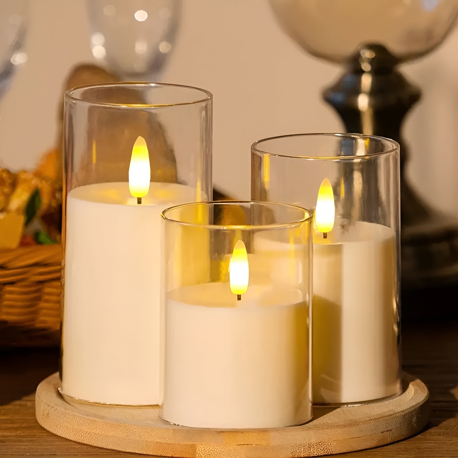 Velas eléctricas con llama móvil – NQLN Store Venezuela, tienda online con envío a todo el país